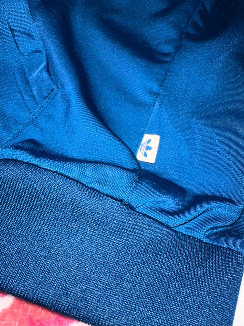Adidas Blue Track Jacket Women’s - Picture 10 of 11